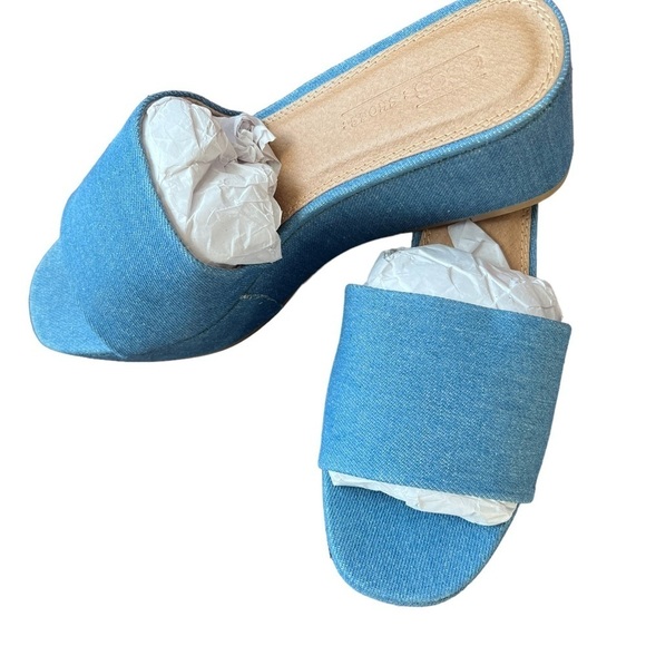 ASOS Shoes - NWT Asos Design Tazlin Demi Wedge Size 9